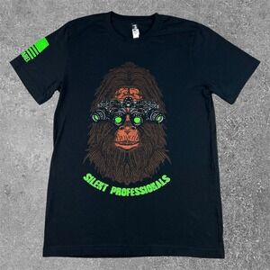 Nine Line Apparel Bigfoot Night Vision Silent Professionals T-Shirt Mens Medium